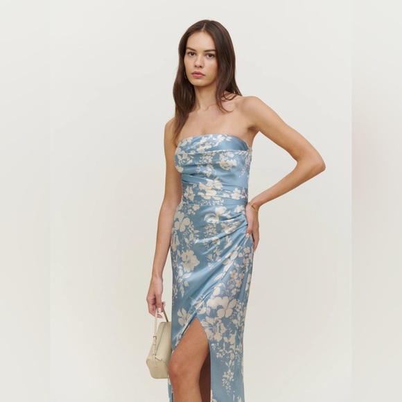 Reformation Dresses & Skirts - Reformation Barrow Silk Dress - Size 12 (worn twice)